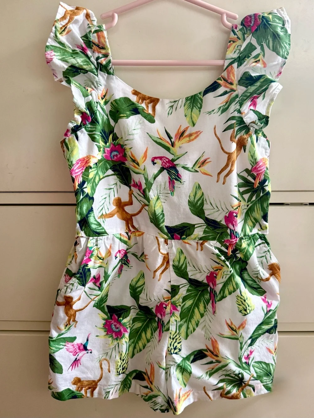Janie and Jack Tropical Romper